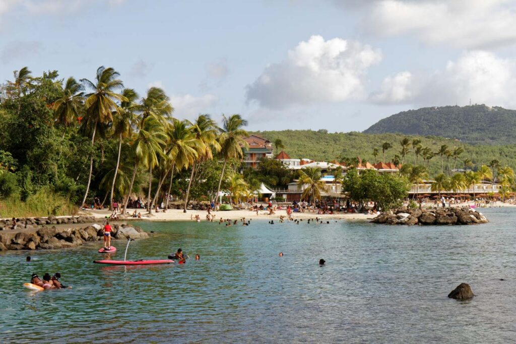 29-JUL-2018 La Pointe du Bout, Les Trois Ilets, Martinique, FWI - Sunday at the beach