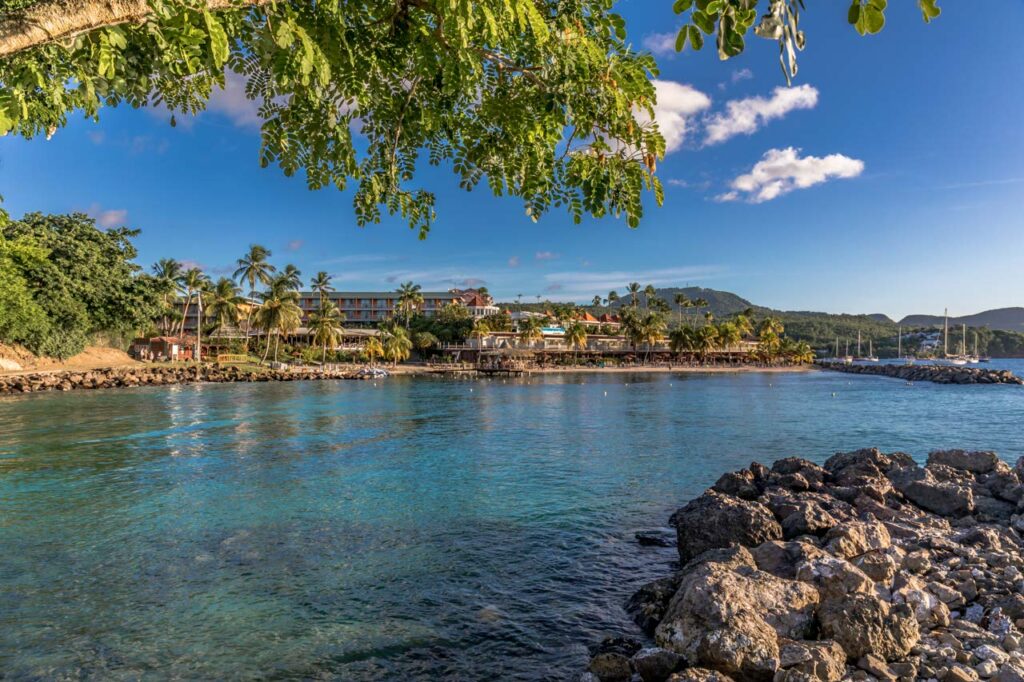 Les Trois-Ilets, Martinique, FWI - Caribbean beach and Resort in La Pointe du Bout