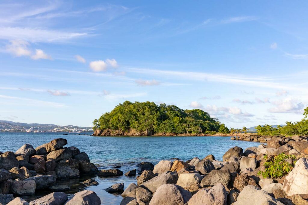 Les Trois-Ilets, Martinique, FWI - La Pointe du Bout peninsula